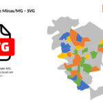 Bairros de Patos de Minas/MG em SVG