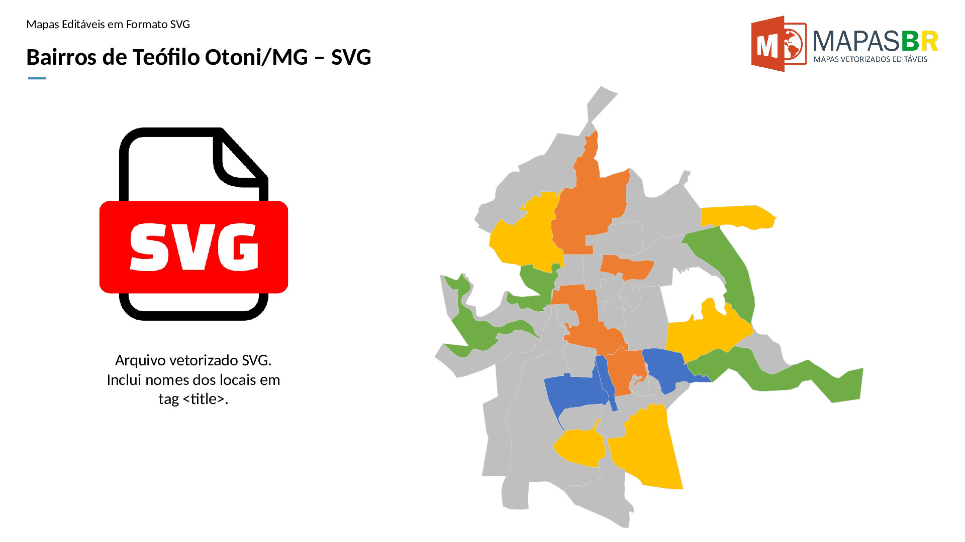 15109_svg-0 Bairros de Teófilo Otoni/MG em SVG - Imagem 1