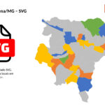 Bairros de Barbacena/MG em SVG
