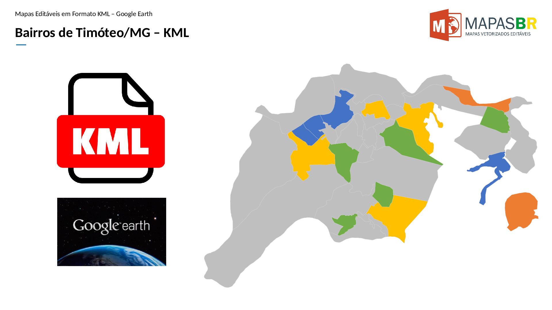15127_kml-0 Bairros de Timóteo/MG em KML (Google Earth) - Imagem 1