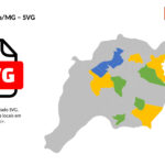 Bairros de Timóteo/MG em SVG