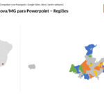 Bairros de Ponte Nova/MG em PowerPoint
