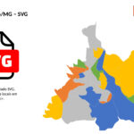 Bairros de Itabirito/MG em SVG