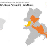 Bairros de Carangola/MG em PowerPoint