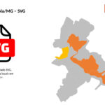 Bairros de Carangola/MG em SVG