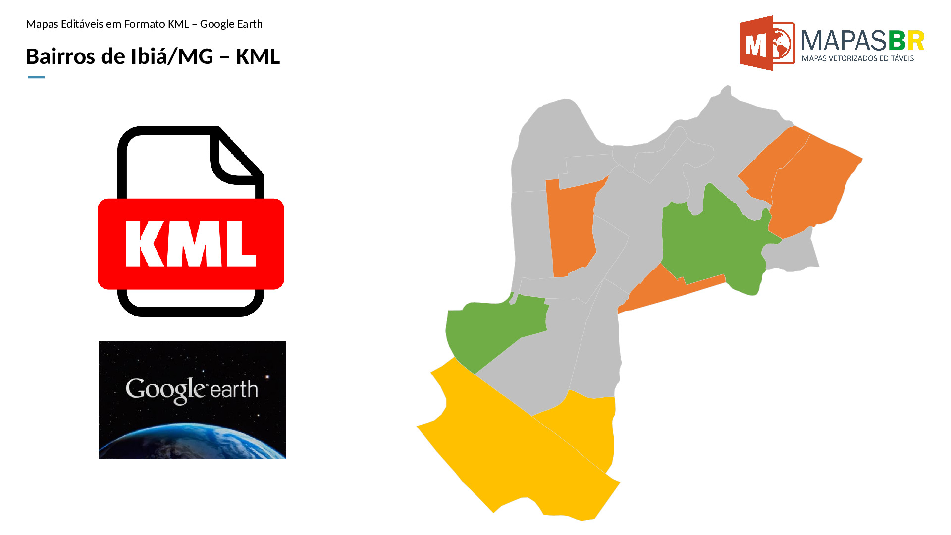 15360_kml-0 Bairros de Ibiá/MG em KML (Google Earth) - Imagem 1