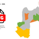 Bairros de Ibiá/MG em SVG