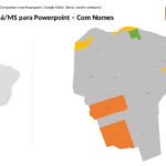 Bairros de Corumbá/MS em PowerPoint