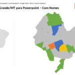 Bairros de Várzea Grande/MT em PowerPoint