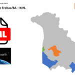 Bairros de Lauro de Freitas/BA em KML (Google Earth)