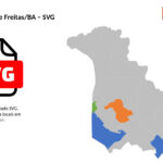 Bairros de Lauro de Freitas/BA em SVG