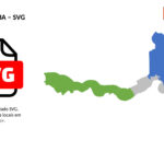 Bairros de Ilhéus/BA em SVG