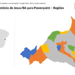 Bairros de Santo Antônio de Jesus/BA em PowerPoint