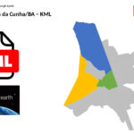 Bairros de Euclides da Cunha/BA em KML (Google Earth)