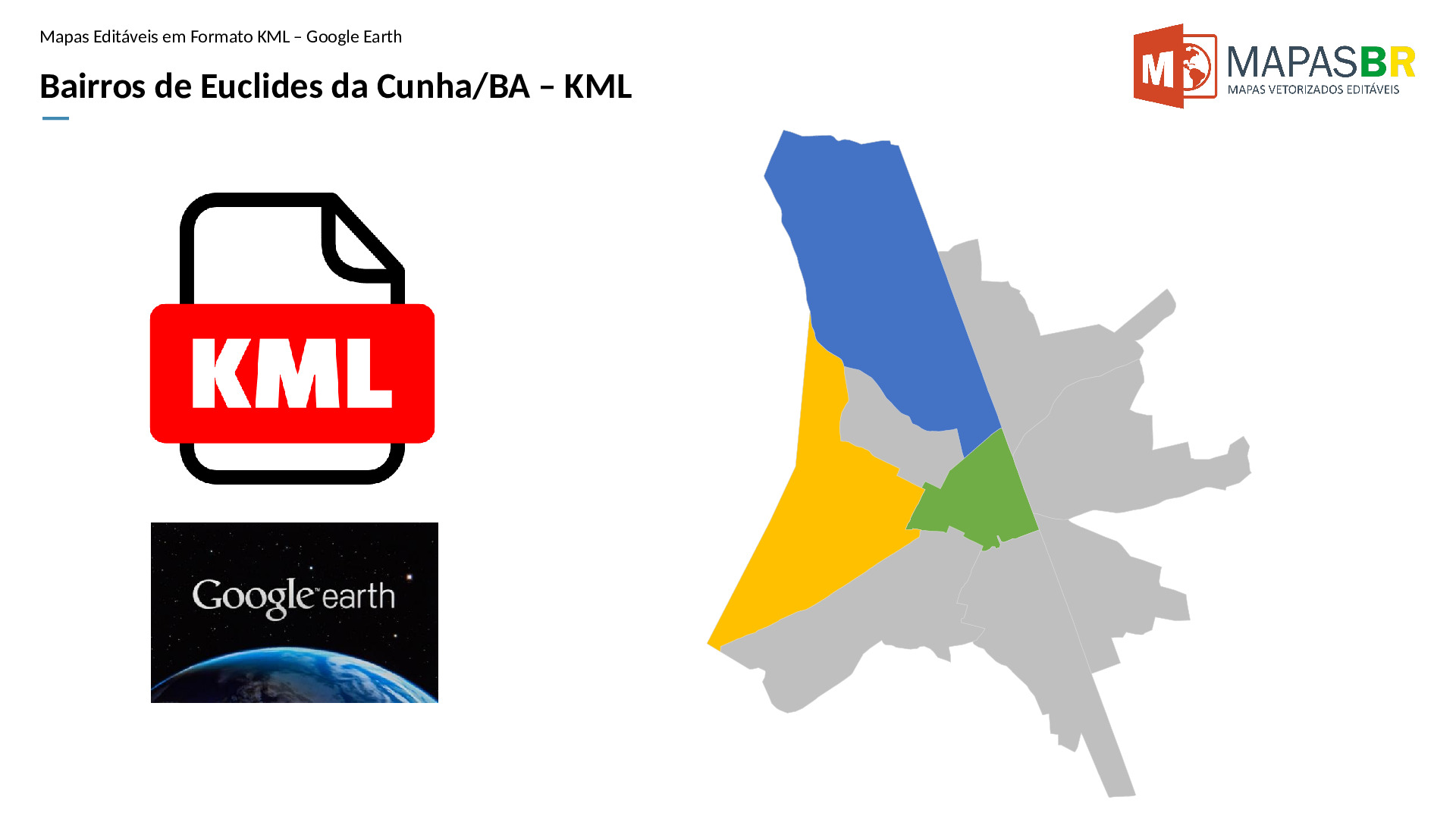 15466_kml-0 Bairros de Euclides da Cunha/BA em KML (Google Earth) - Imagem 1