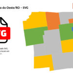 Bairros de Colorado do Oeste/RO em SVG