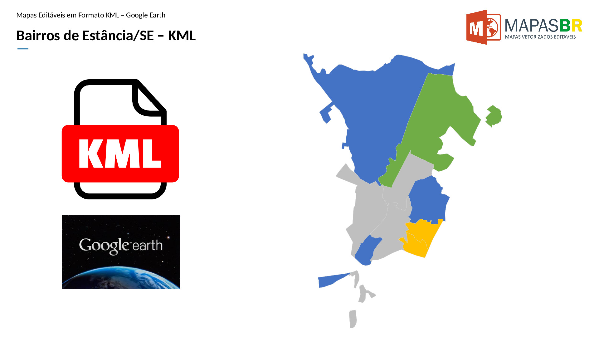 15542_kml-0 Bairros de Estância/SE em KML (Google Earth) - Imagem 1