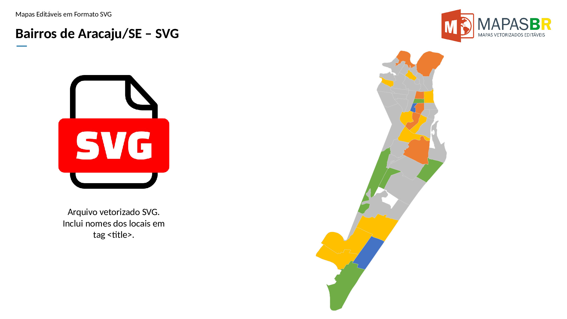 15552_svg-0 Bairros de Aracaju/SE em SVG - Imagem 1