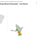 Bairros de São Cristóvão/SE em PowerPoint