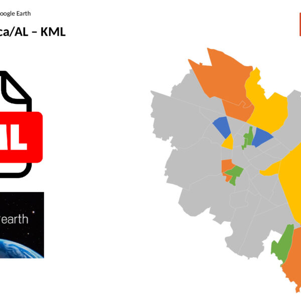 Bairros de Arapiraca/AL em KML (Google Earth)