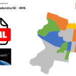 Bairros de Sena Madureira/AC em KML (Google Earth)