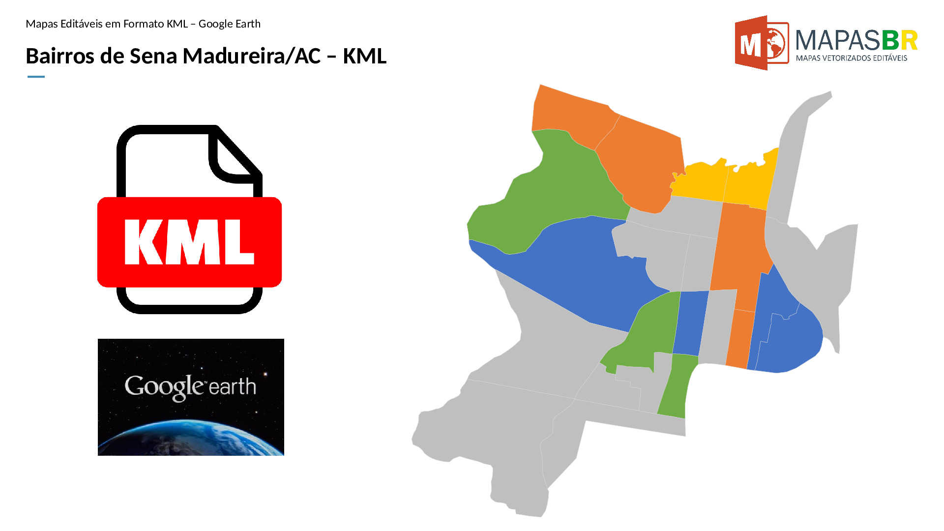 15568_kml-0 Bairros de Sena Madureira/AC em KML (Google Earth) - Imagem 1