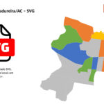Bairros de Sena Madureira/AC em SVG
