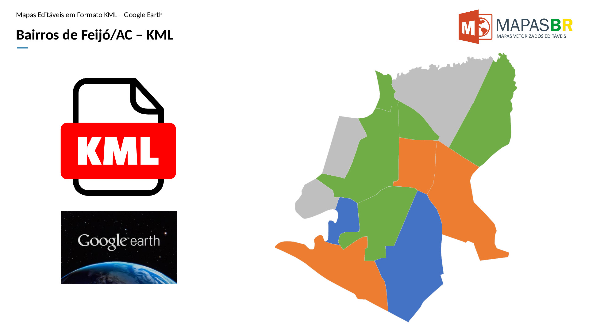 15570_kml-0 Bairros de Feijó/AC em KML (Google Earth) - Imagem 1