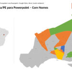 Bairros de Petrolina/PE em PowerPoint