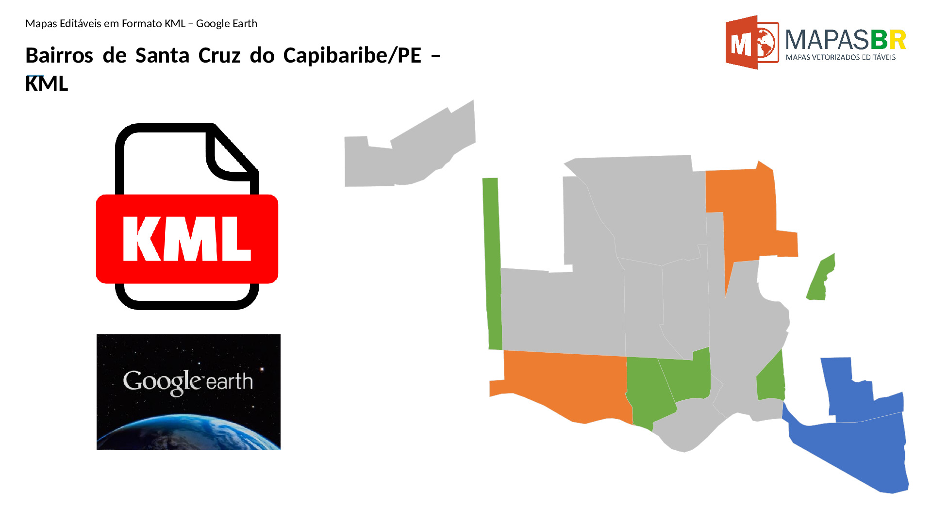 15748_kml-0 Bairros de Santa Cruz do Capibaribe/PE em KML (Google Earth) - Imagem 1