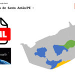 Bairros de Vitória de Santo Antão/PE em KML (Google Earth)