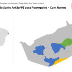 Bairros de Vitória de Santo Antão/PE em PowerPoint