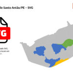 Bairros de Vitória de Santo Antão/PE em SVG