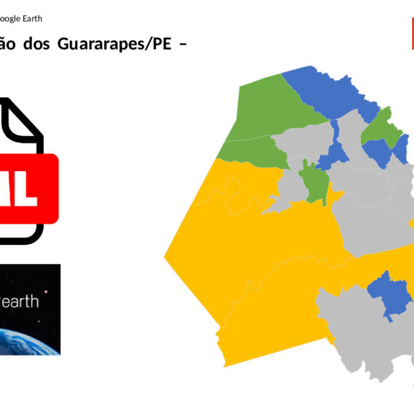 Bairros de Jaboatão dos Guararapes/PE em KML (Google Earth)