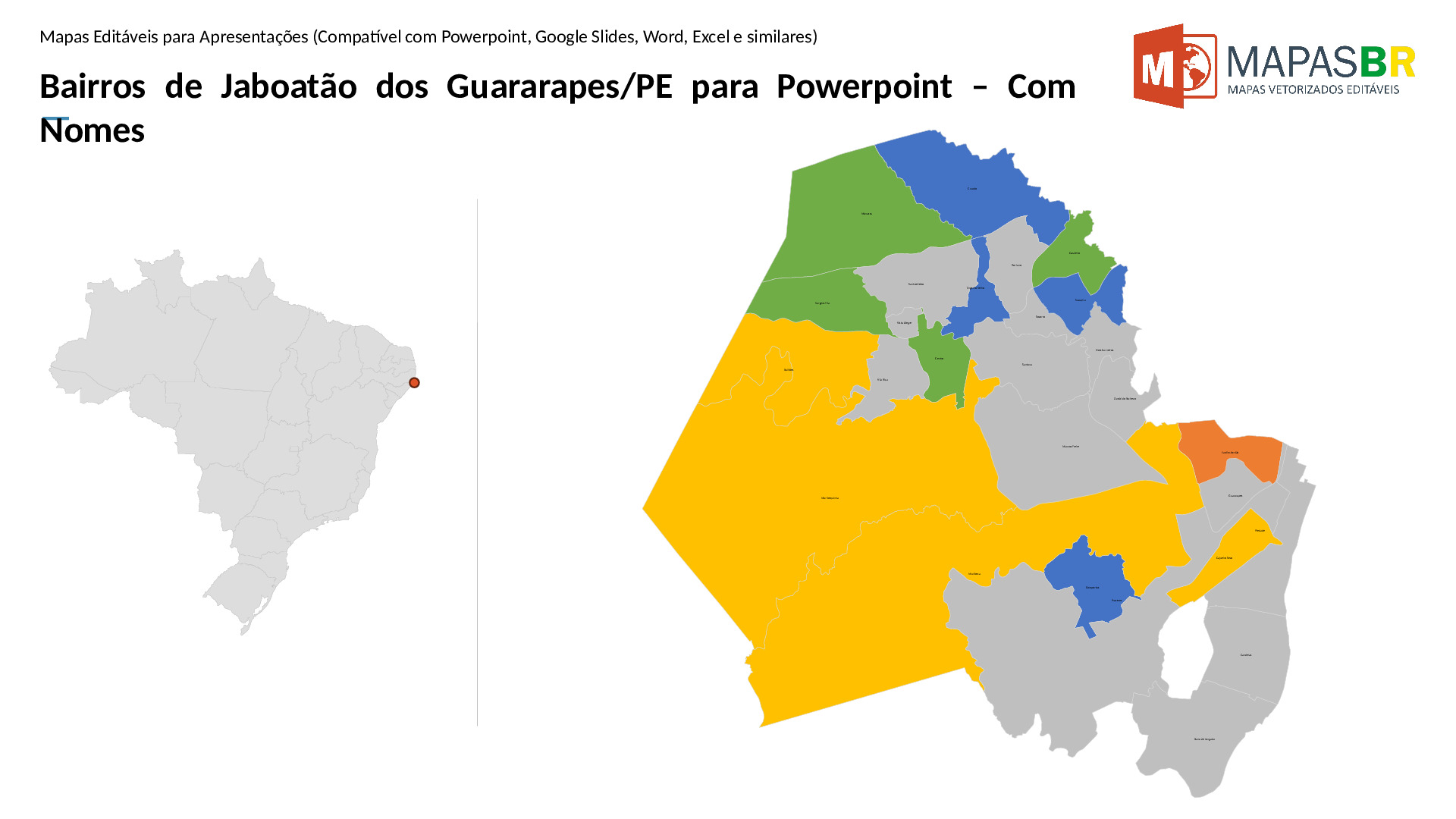 15759_ppt-1 Bairros de Jaboatão dos Guararapes/PE em PowerPoint - Imagem 1