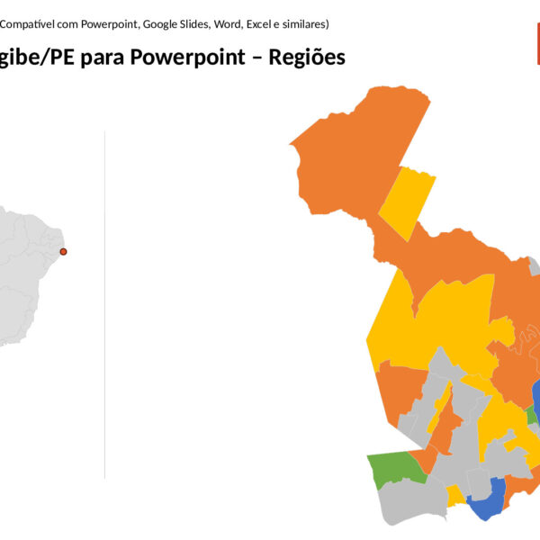 Bairros de Camaragibe/PE em PowerPoint