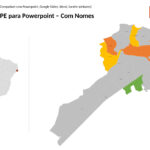 Bairros de Escada/PE em PowerPoint