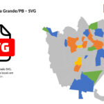 Bairros de Campina Grande/PB em SVG