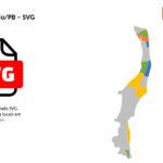 Bairros de Cabedelo/PB em SVG