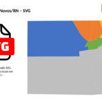 Bairros de Currais Novos/RN em SVG