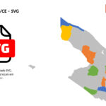 Bairros de Caucaia/CE em SVG