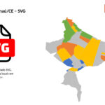 Bairros de Maracanaú/CE em SVG