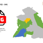 Bairros de Crateús/CE em SVG