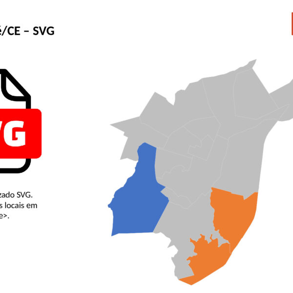Bairros de Canindé/CE em SVG