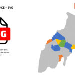 Bairros de Eusébio/CE em SVG