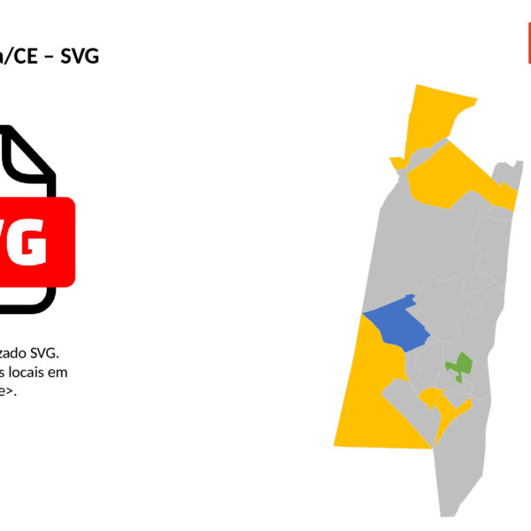 Bairros de Itaitinga/CE em SVG