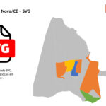 Bairros de Morada Nova/CE em SVG