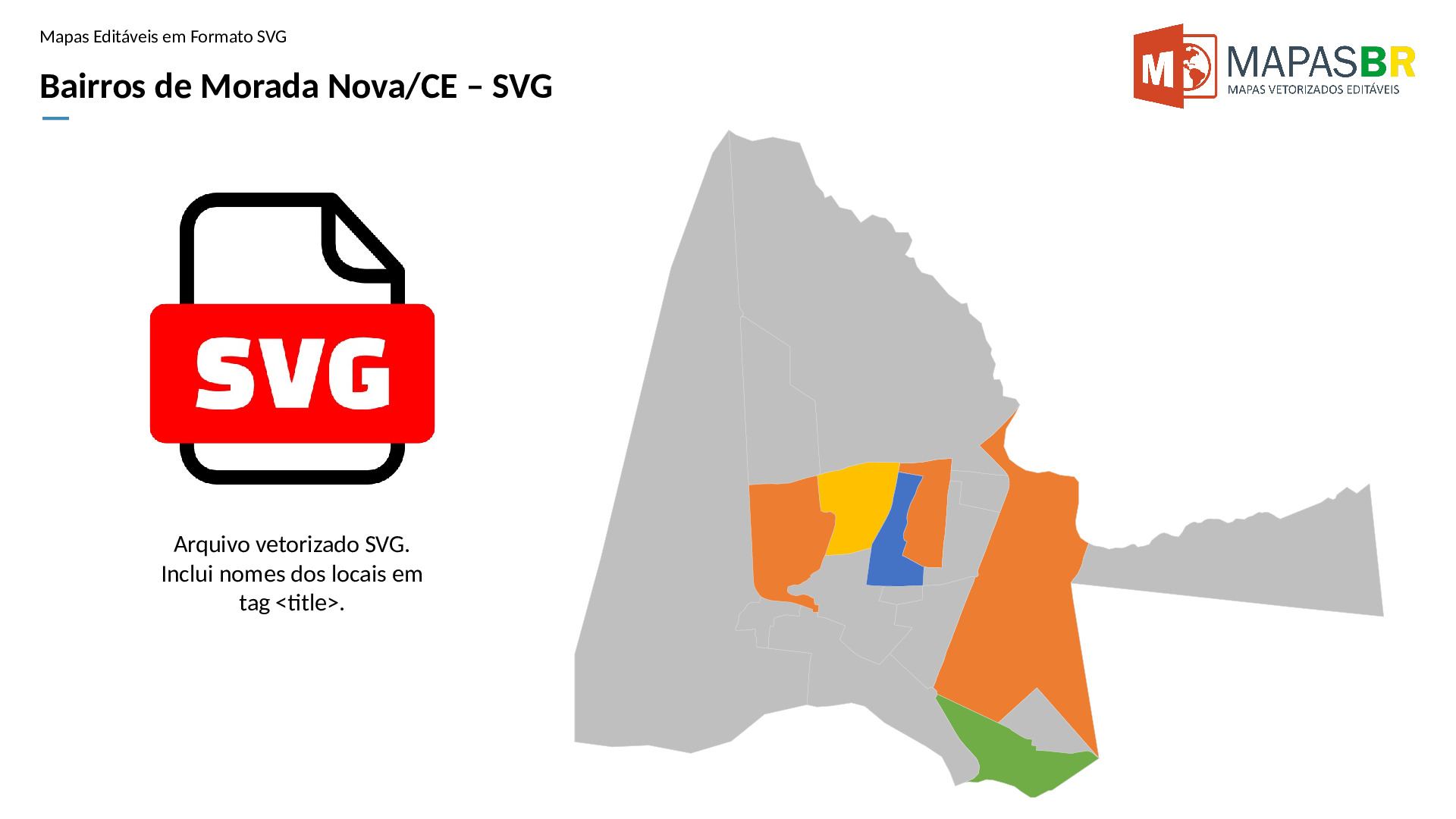 16062_svg-0 Bairros de Morada Nova/CE em SVG - Imagem 1