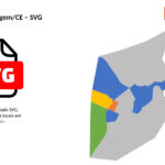 Bairros de Boa Viagem/CE em SVG