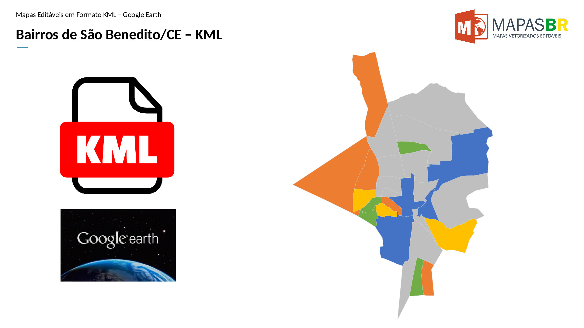 16072_kml-0 Bairros de São Benedito/CE em KML (Google Earth) - Imagem 1